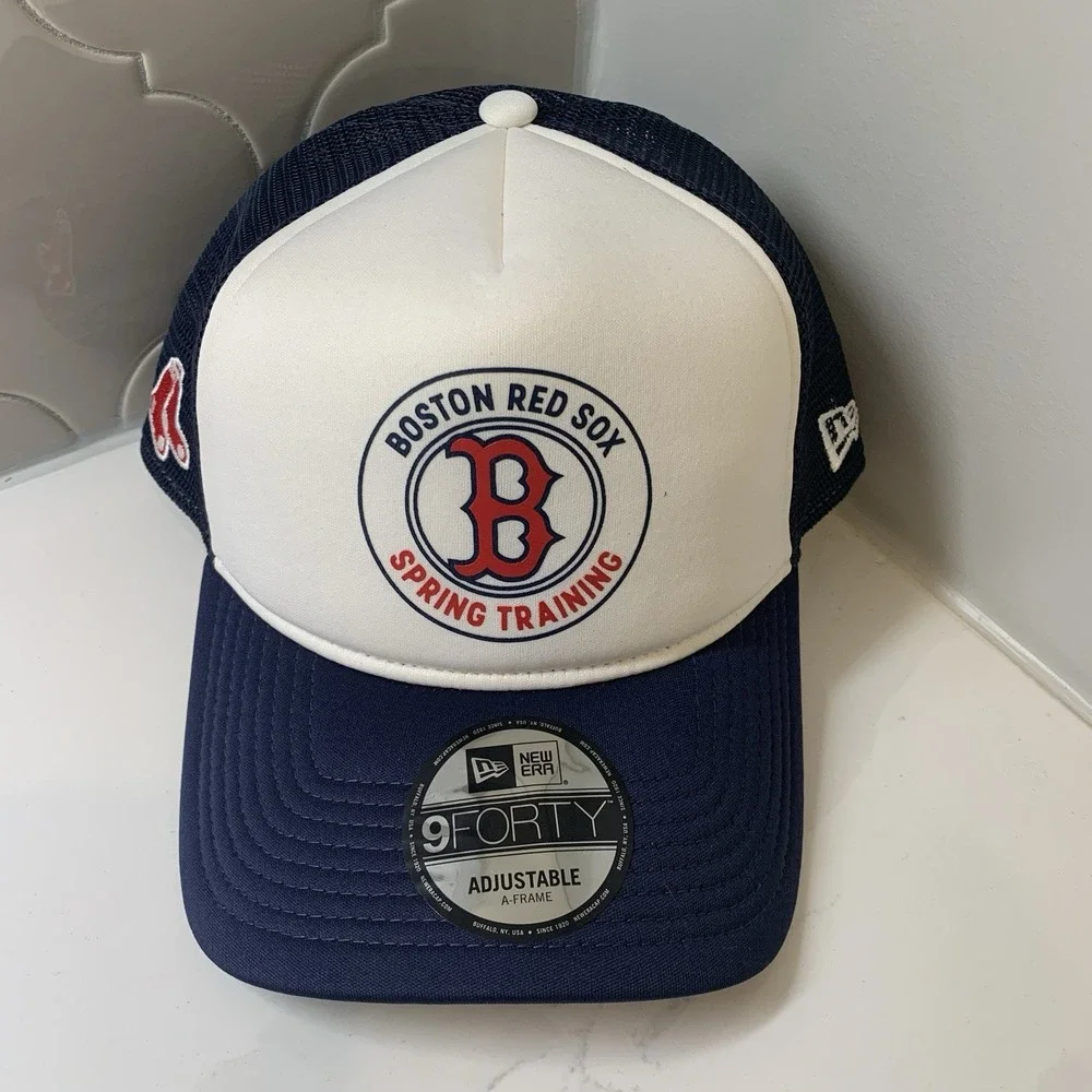 New Era boston red